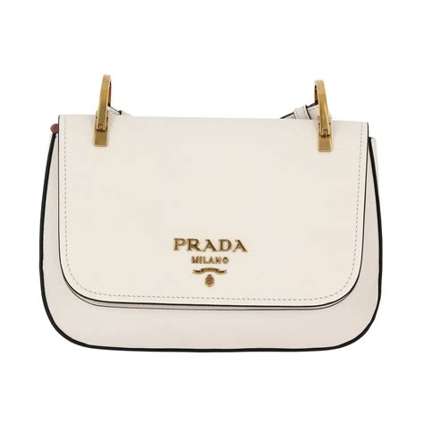 borsa prada bianca tracolla|borse a spalla tracolla.